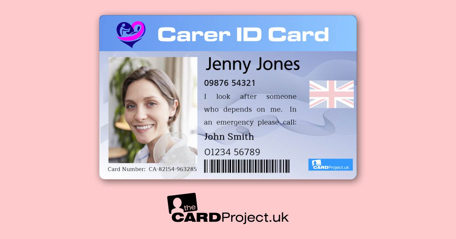 Care Worker ID Cards by The Card Project UK