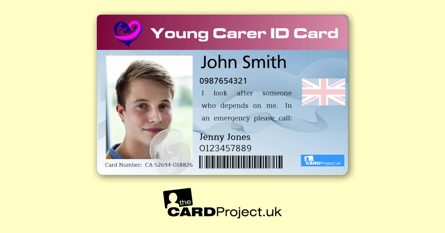 Young Carer ID Cards by The Card Project UK