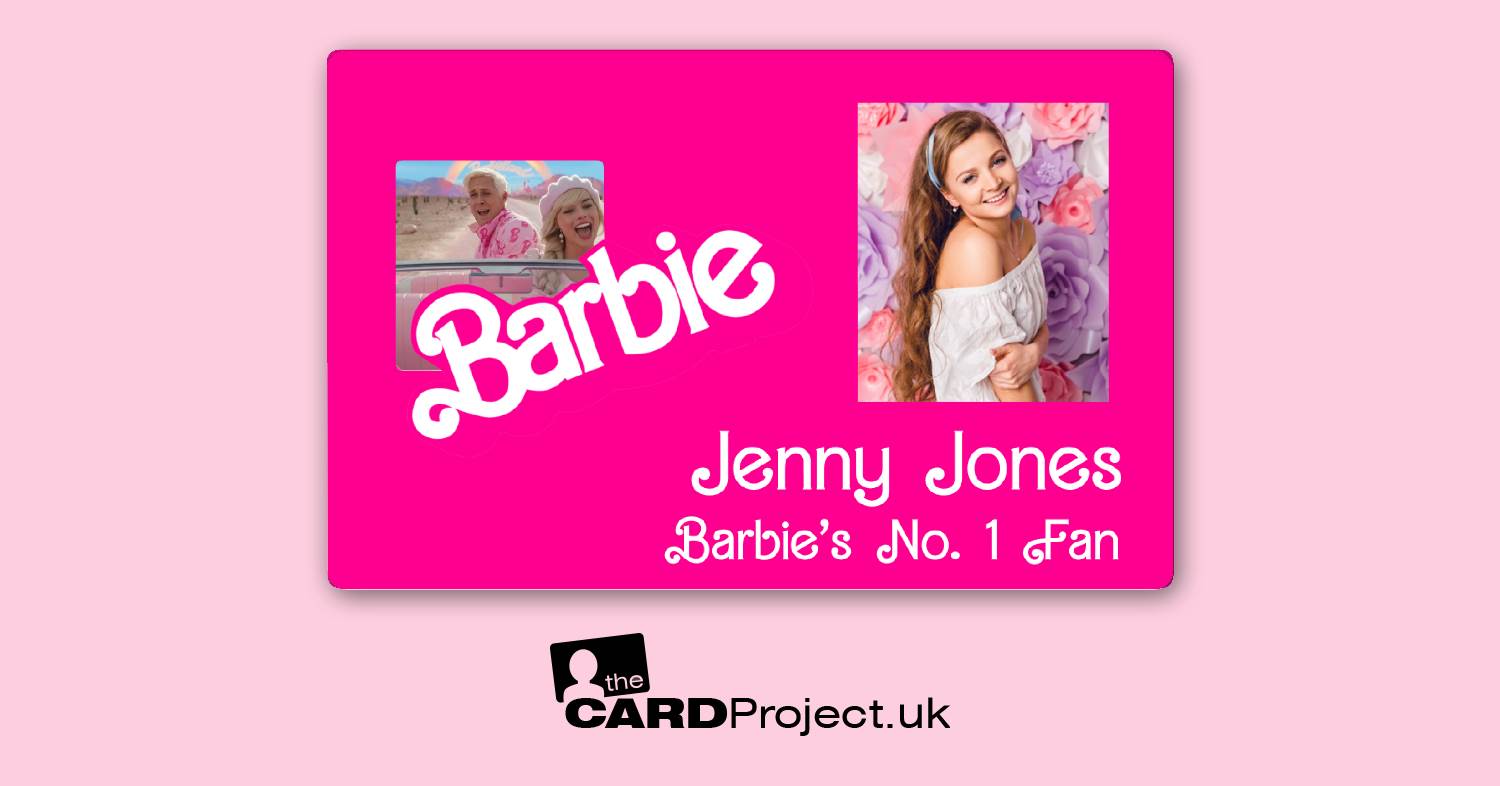 Barbie ID Card, Cosplay, Film and Television Prop  