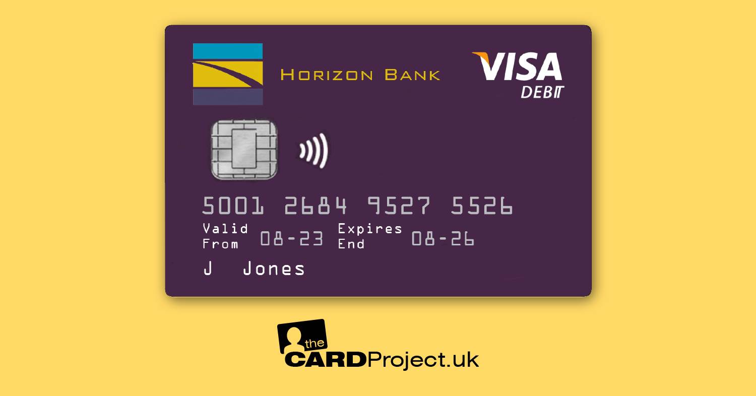 Horizon Bank Cosplay Credit Card  (FRONT)