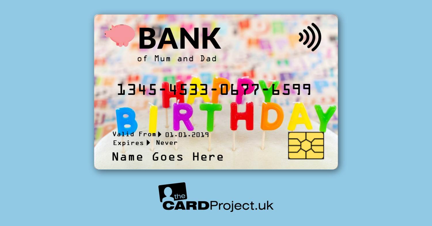 Kids Happy Birthday Toy Credit Card