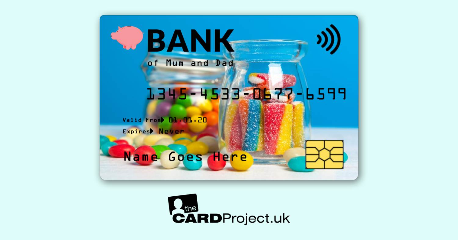 Kids Sweet Jar Toy Credit Card