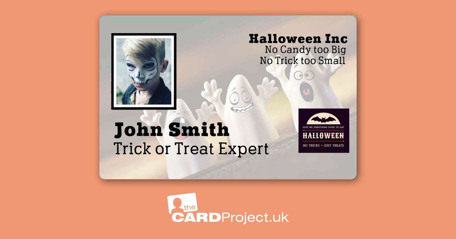 Halloween Trick or Treat Business Card