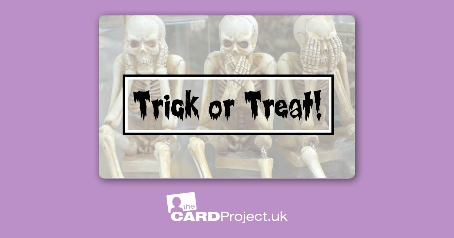 Halloween Silent Trick or Treat Card