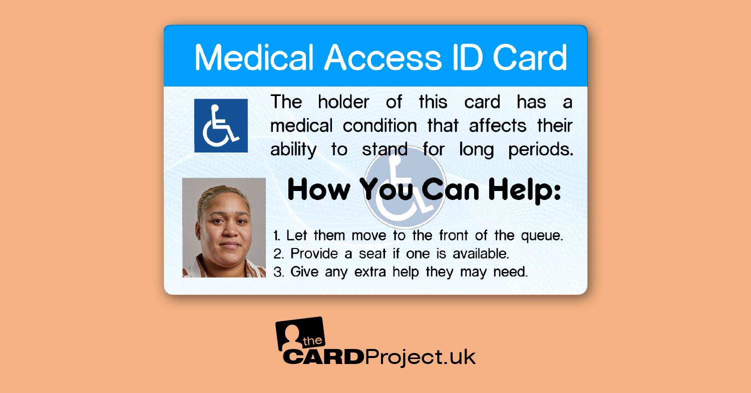 Medical Access ID Cards by The Card Project UK