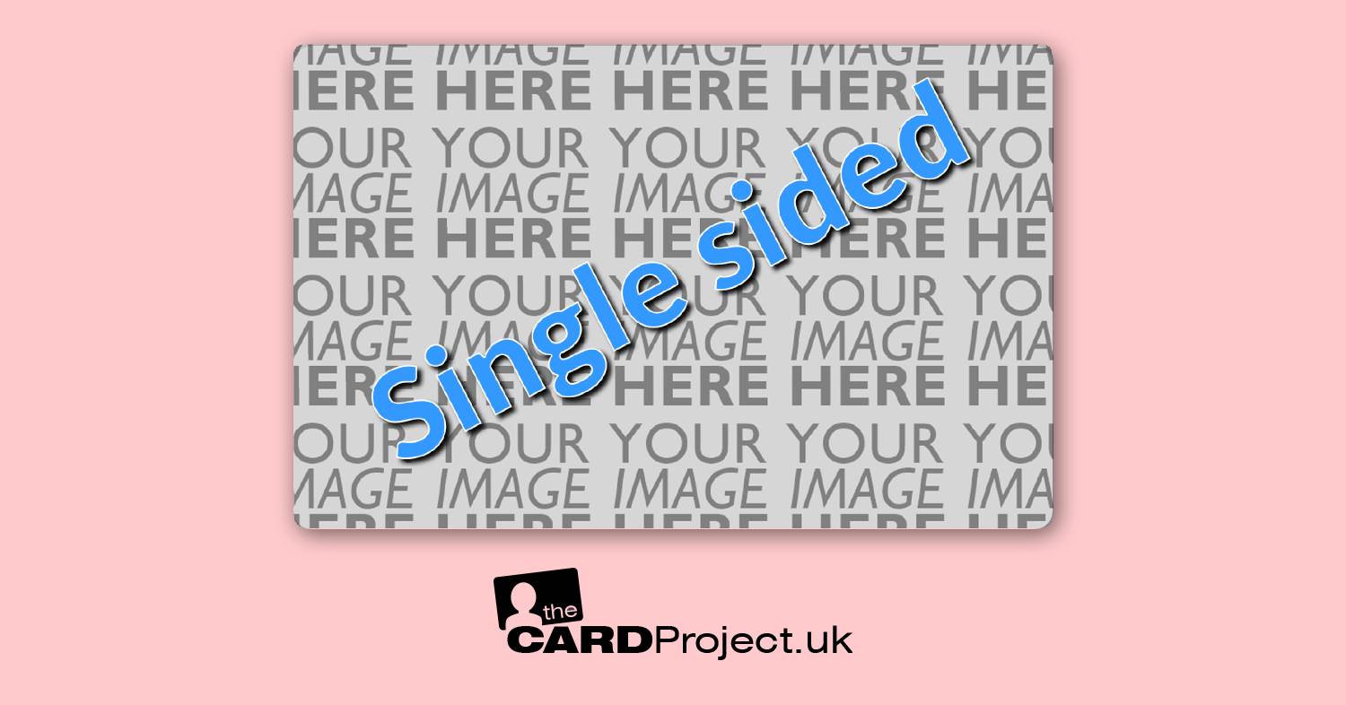 Upload Your Own Single Sided Card
