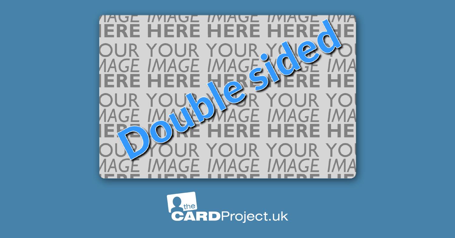 Upload Your Own Double Sided Card (FRONT)