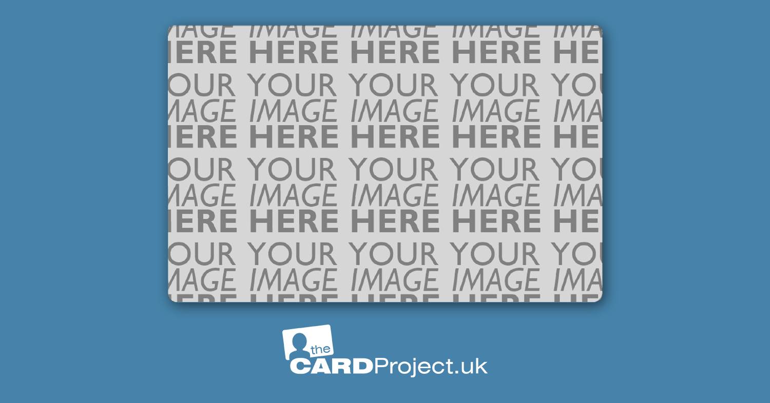 Upload Your Own Double Sided Card (REAR)