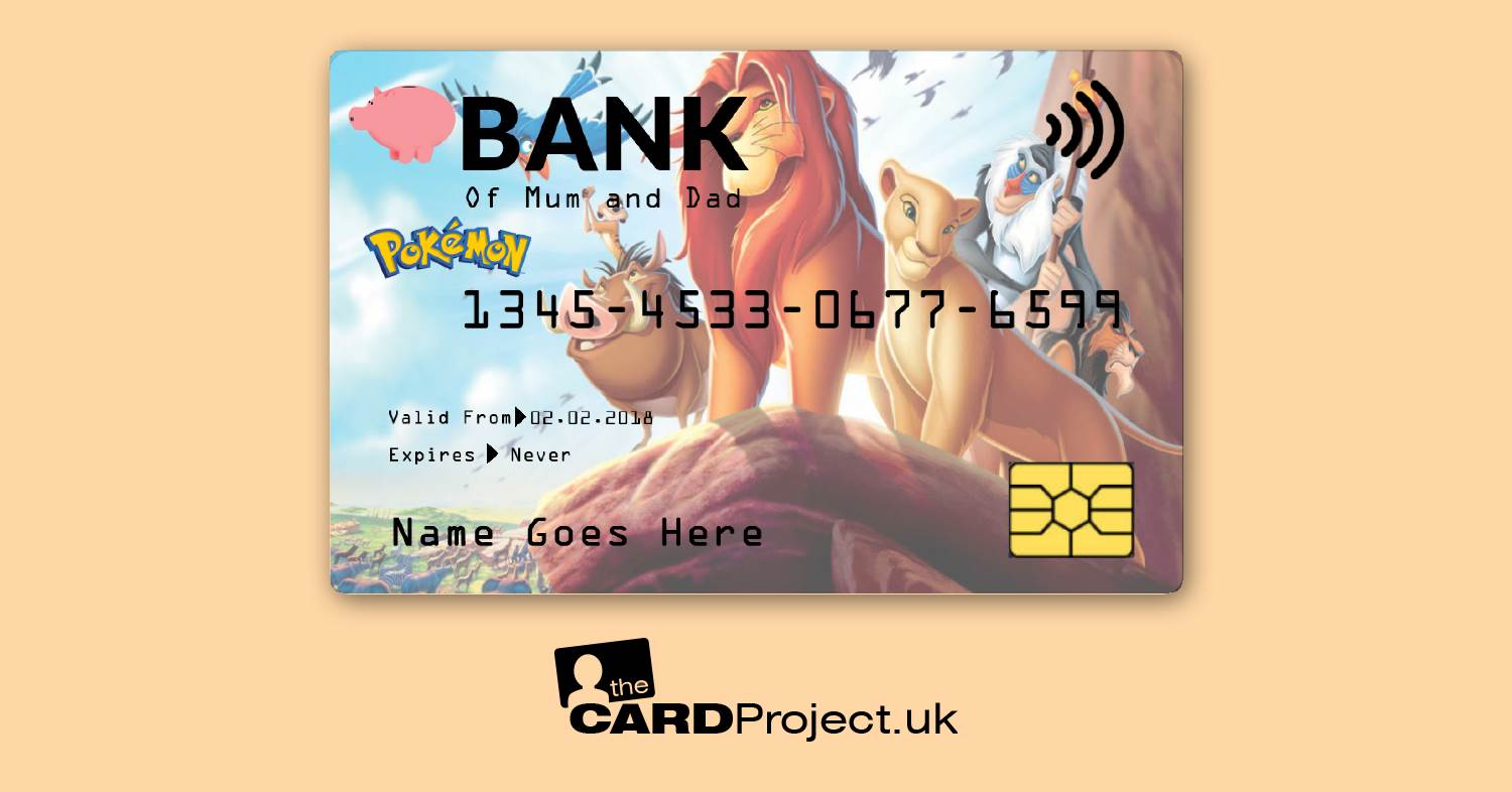 Toy Credit Cards by The Card Project UK