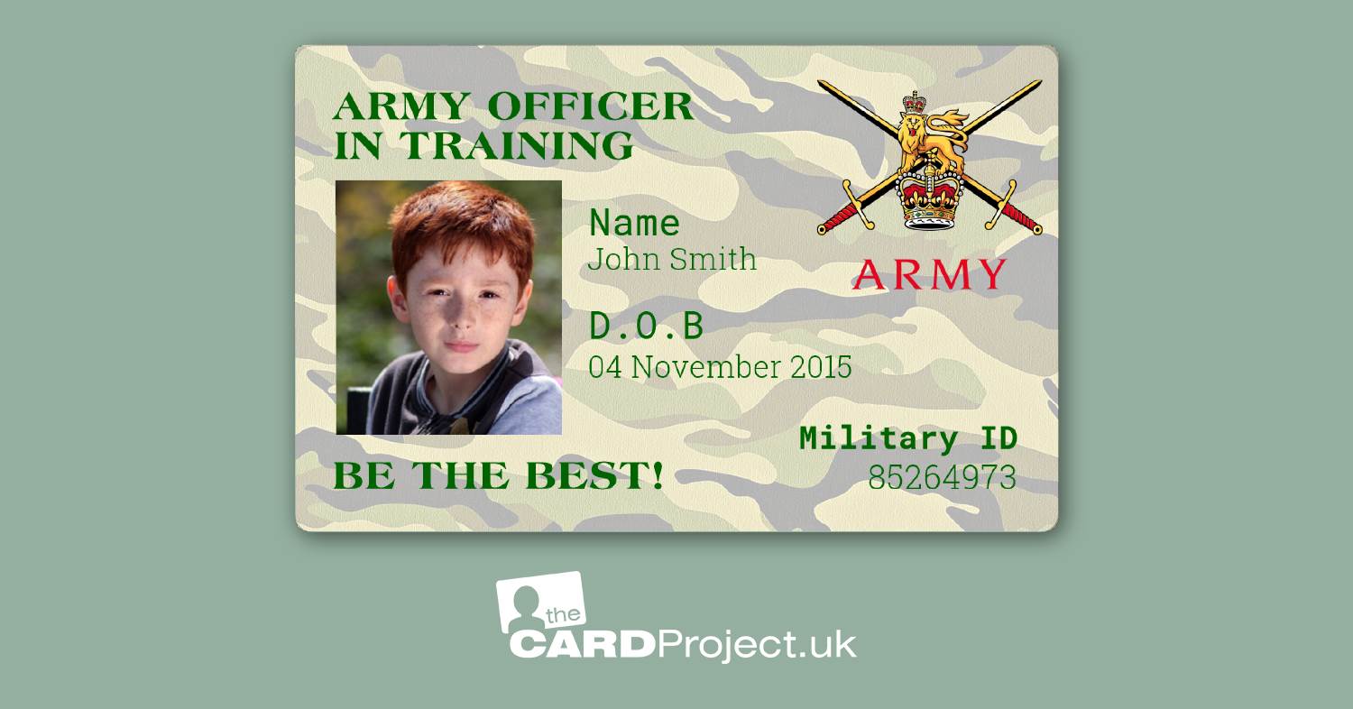 Army Photo ID Card 