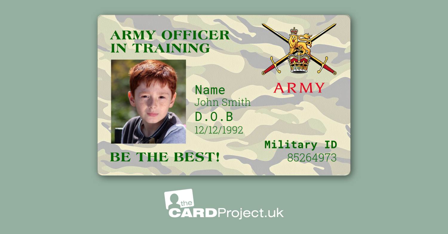 Army Photo ID Card 