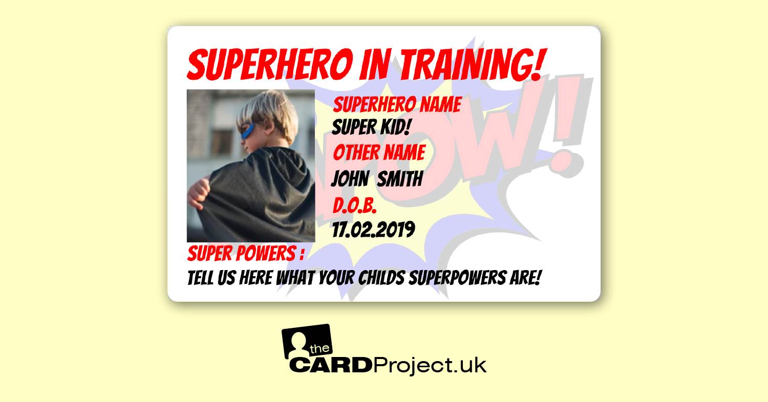 Superhero In Training 