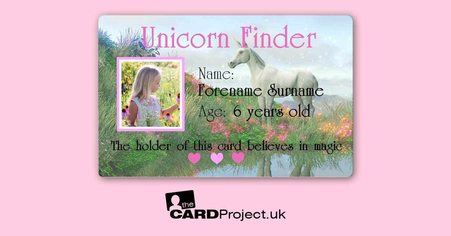 Unicorn Finder Card