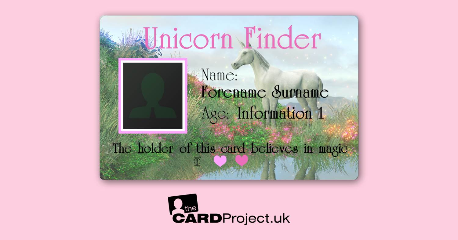 Unicorn Finder Card