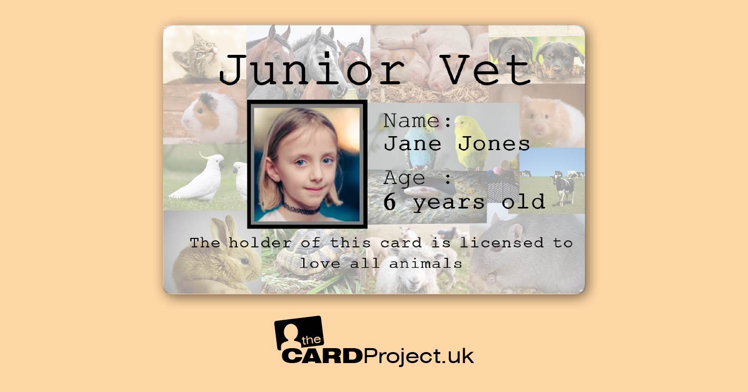 Junior Vet Photo ID Card