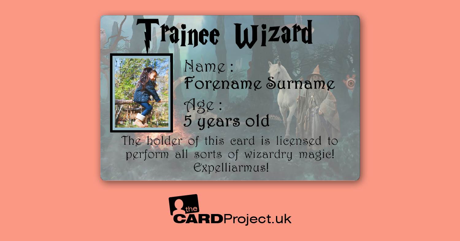 Wizard Photo ID Card   