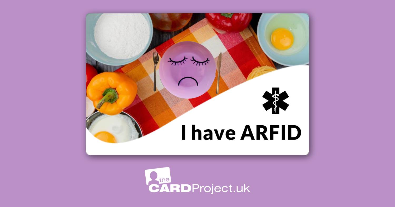 ARFID Awareness Cards by The Card Project UK