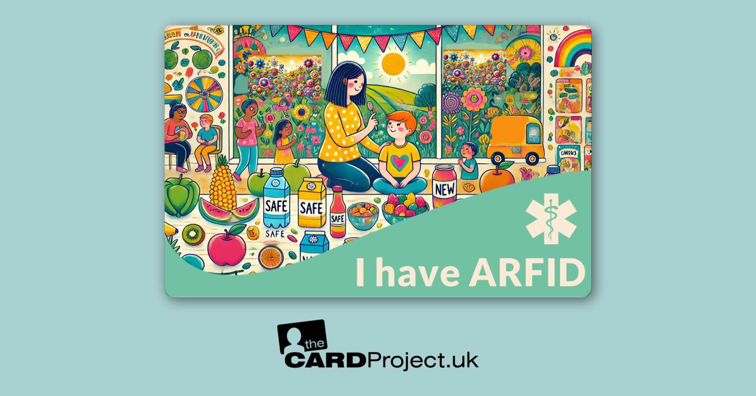 ARFID Awareness Cards by The Card Project UK