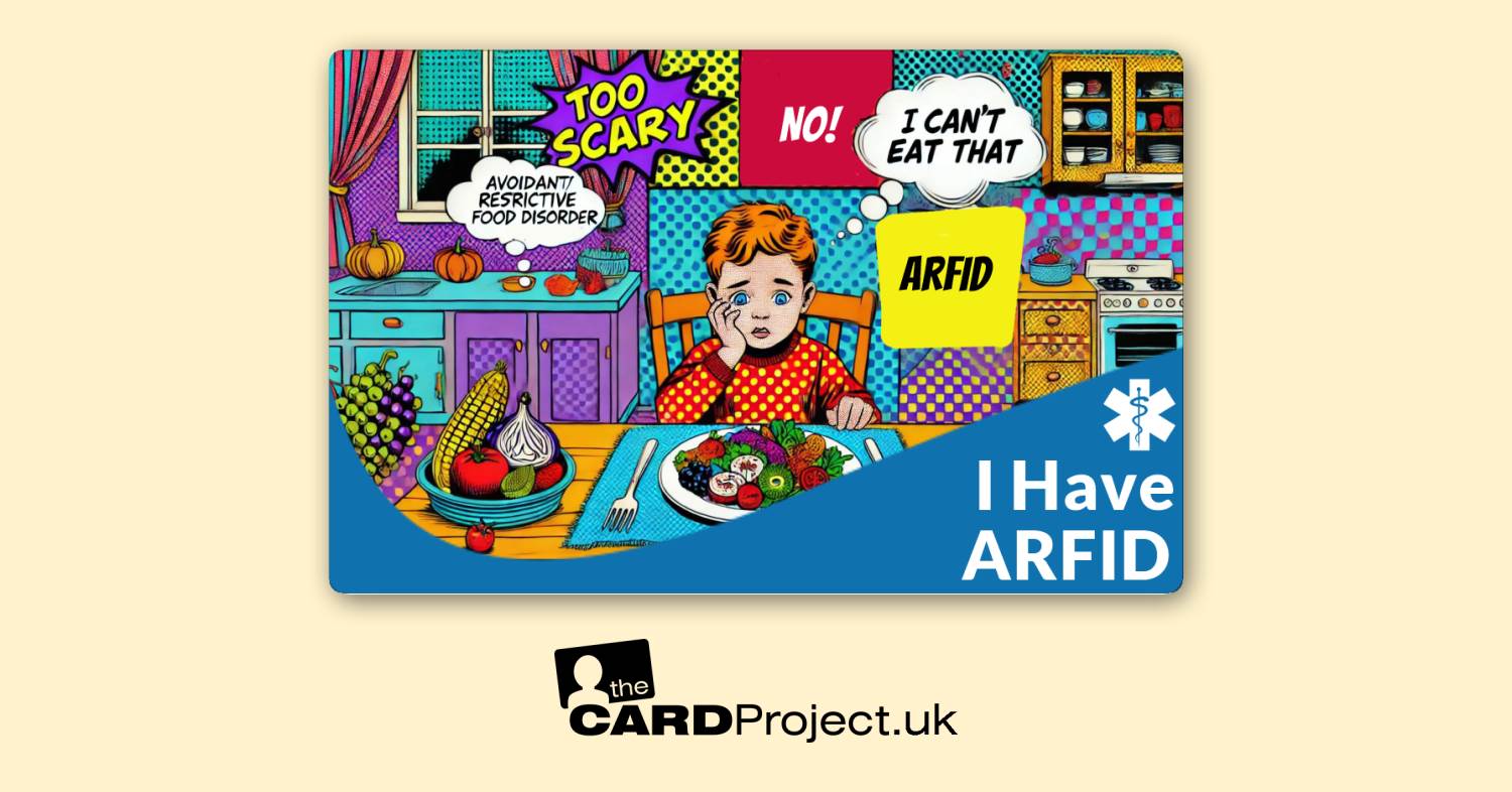 ARFID Awareness Cards by The Card Project UK