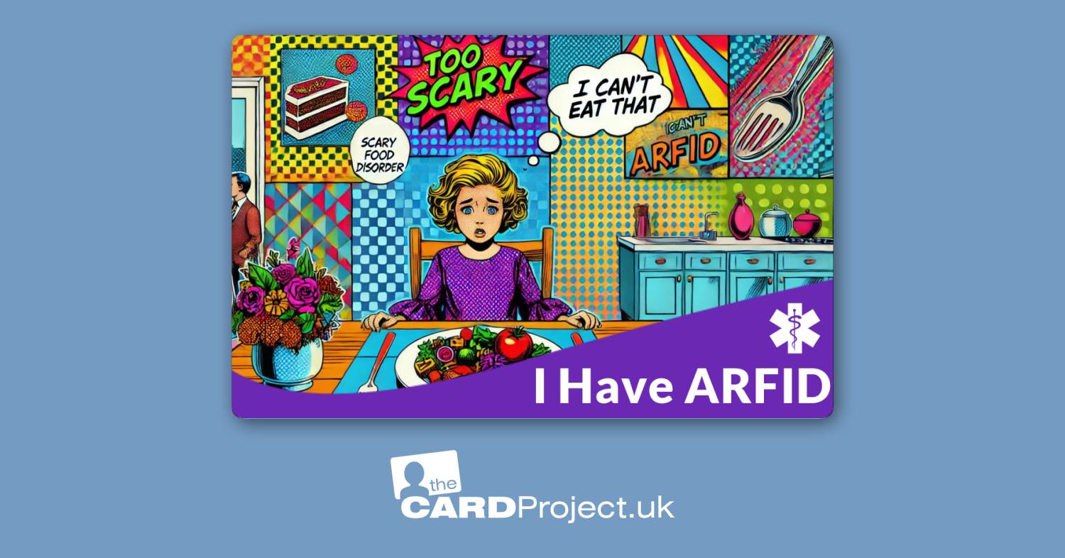 ARFID Awareness Cards by The Card Project UK