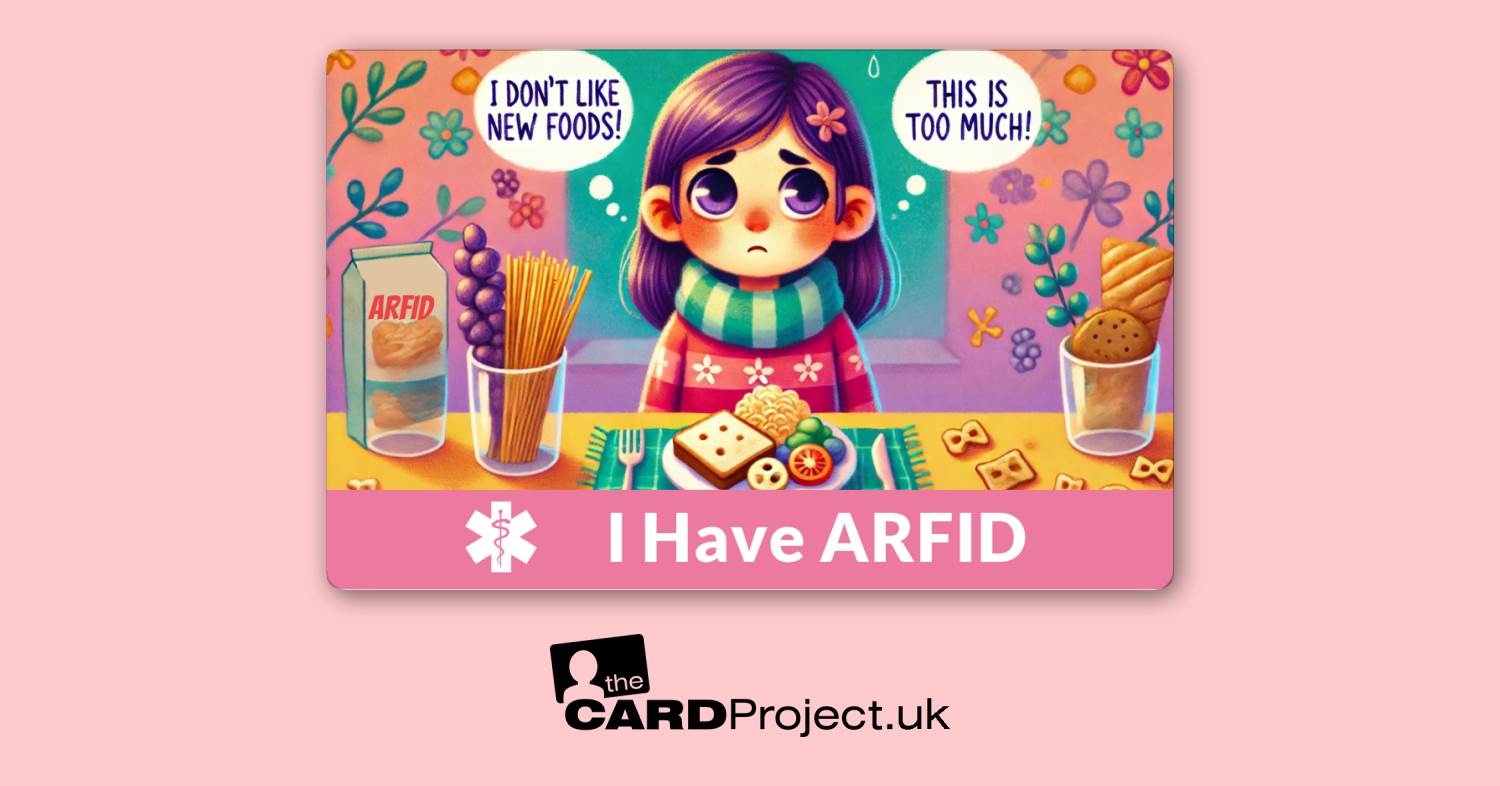 ARFID Awareness Cards by The Card Project UK