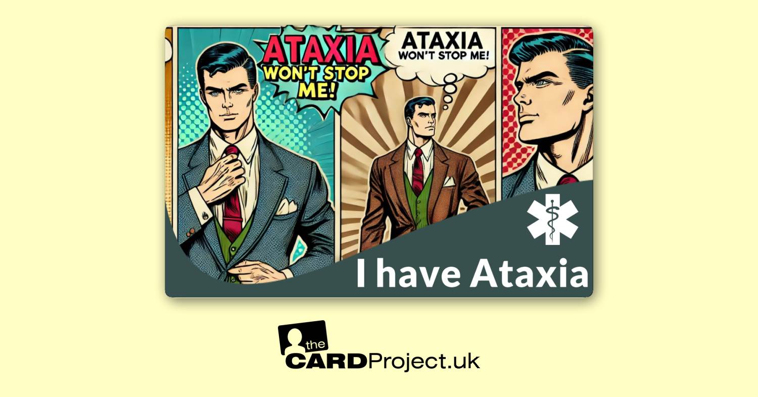 Ataxia Awareness Cards by The Card Project UK by The Card Project UK