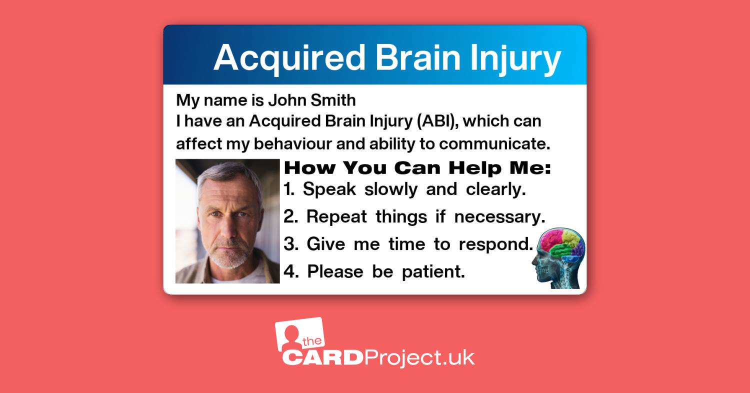 Brain Injury Cards by The Card Project UK