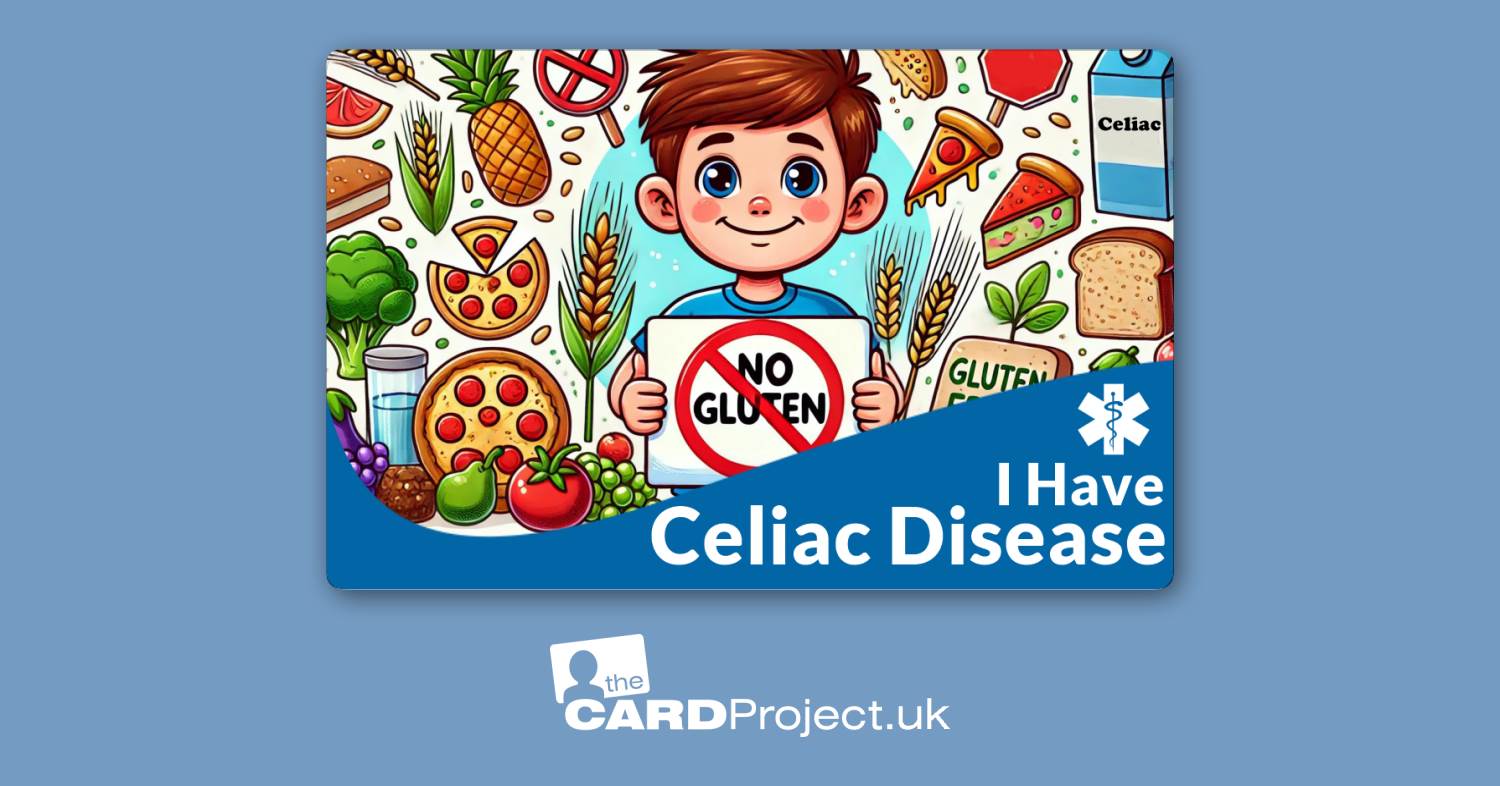 Celiac Disease Awareness Card by The Card Project UK