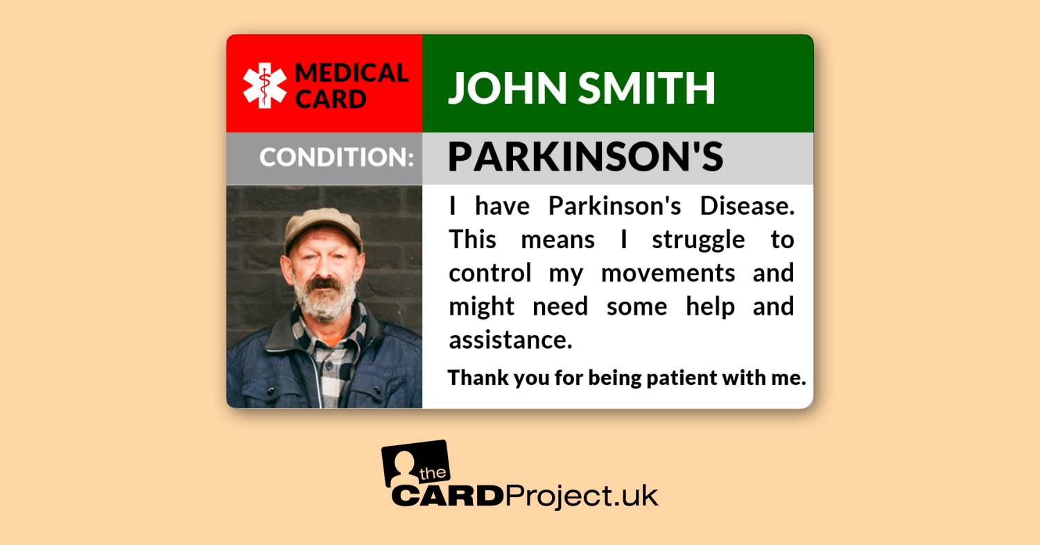 Medical ID Cards and Awareness Cards by The Card Project UK