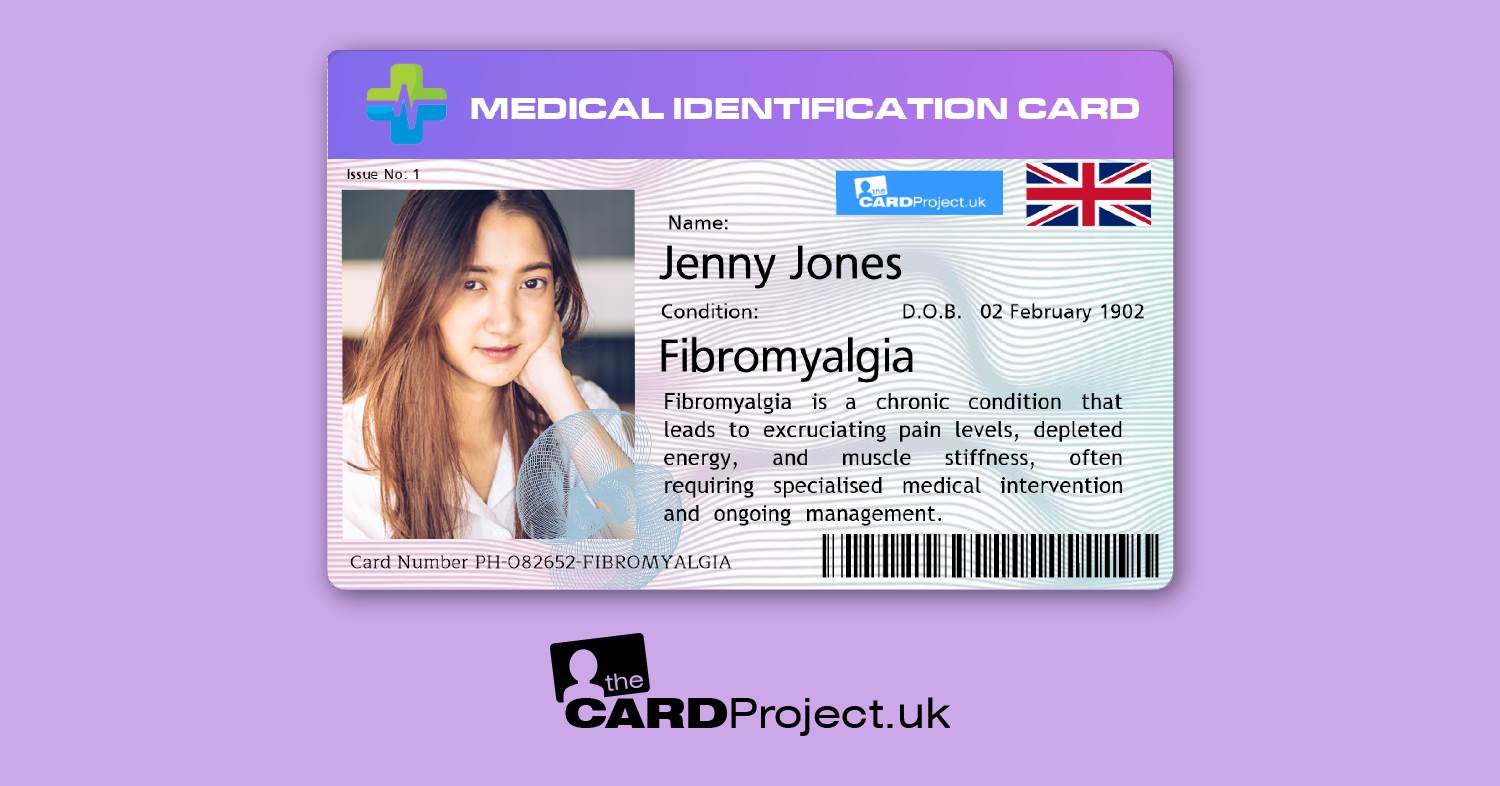 Anxiety Medical ID Card  (FRONT)