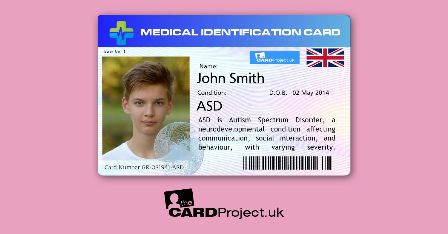 ASD Premium Medical ID Card