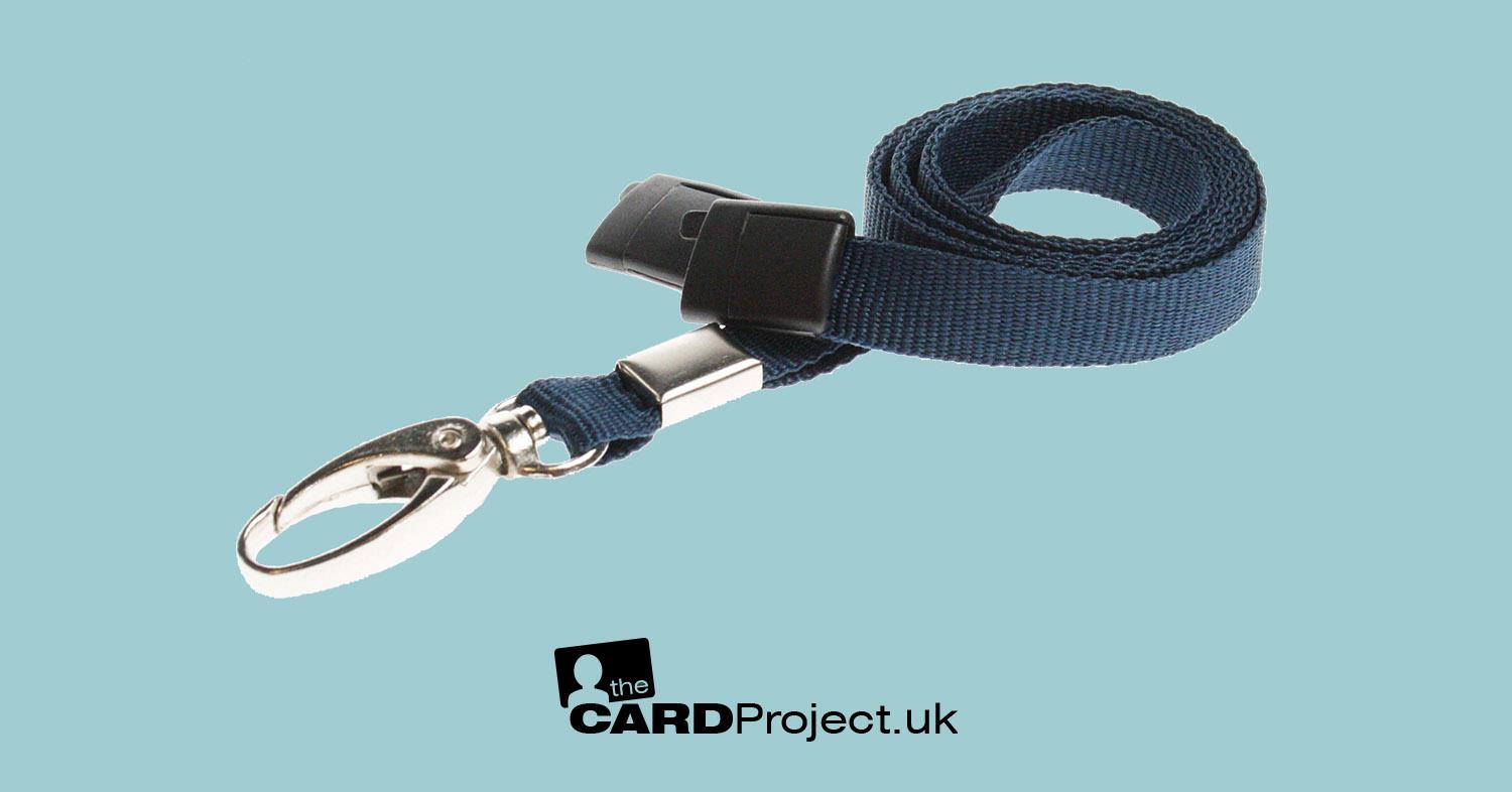 Darkest Blue Lanyard  