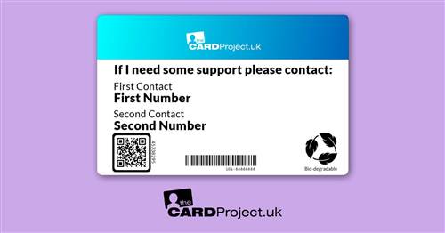 Ataxia Awareness Card (REAR)