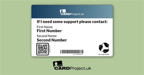 Brain Injury Medical Card (REAR)