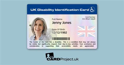 UK Disability ID Card