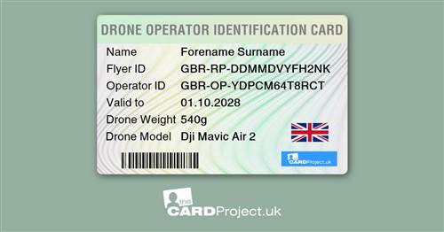 Drone Pilot ID Card (FRONT)