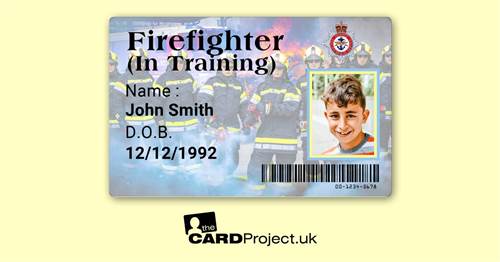 Firefighter Photo ID Card 