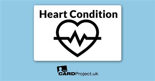 Heart Condition Card 