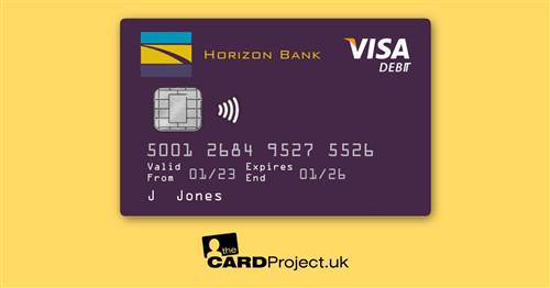 Horizon Bank Cosplay Credit Card  (FRONT)