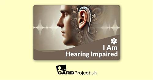 I Am Hearing Impaired Design 1