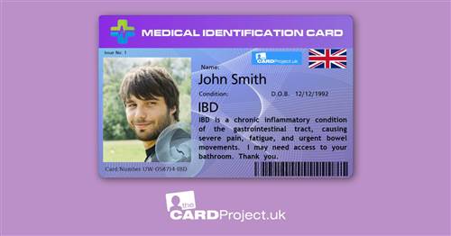 Premium IBD Medical ID Card