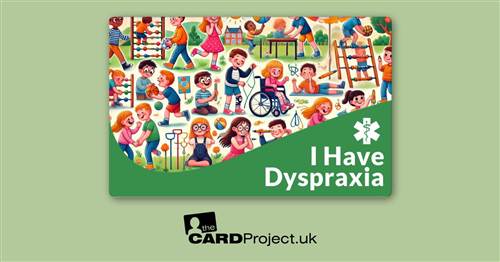 I Have Dyspraxia Design 2