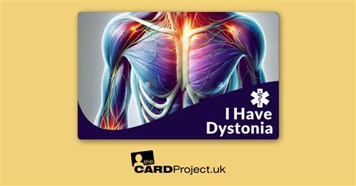 I Have Dystonia Design 2