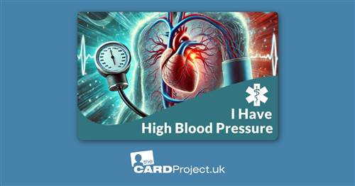 I Have High Blood Pressure Design 2