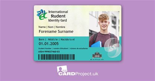 International Student ID Card (FRONT)