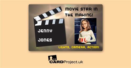 Movie Star Photo ID Card  