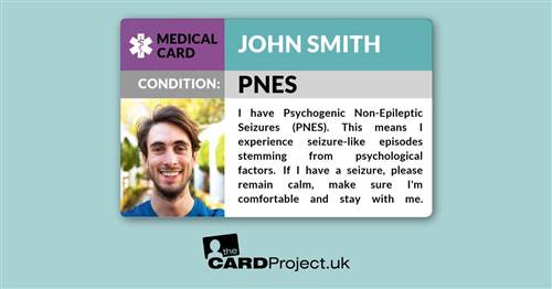 PNES Medical Photo ID Card  (FRONT)