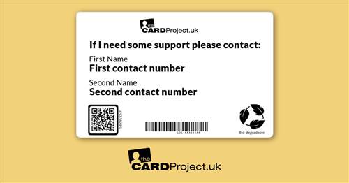 Spondylitis Mono Card (REAR)