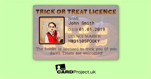 Halloween Trick or Treat Licence